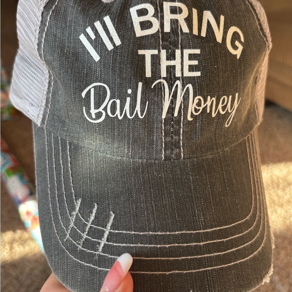 Black and White Trucker Hat